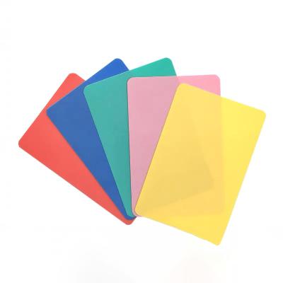 China Cheap Standard RFID Business Identification Card Printing Plastic Glossy Blank PVC ID Card for sale