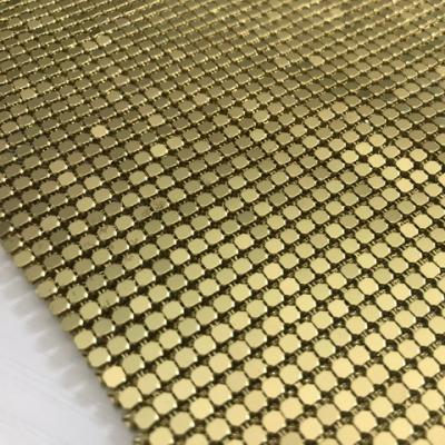 China Metal Mesh Sheet For Clothes, Bags, Longevity Gold Curtains for sale