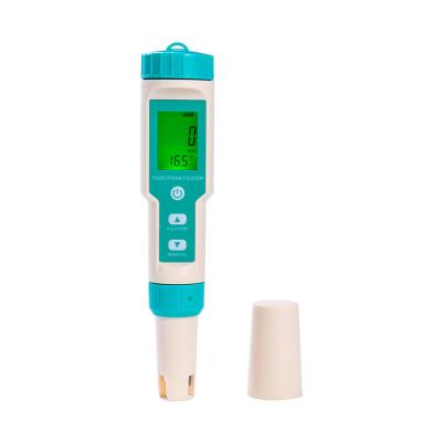 China Water Treatment Industry 7 in 1 Multifunction Digital Water Quality Monitor Tester PH Salinity EC S.G Tds Temp ORP Meter for Cooking for sale