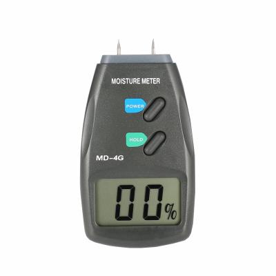 China Portable MD-4G Measuring Wood Moisture 4 Pins Digital LCD Display Wood Moisture Analyzer Hygrometer Wood Moisture Meter for sale