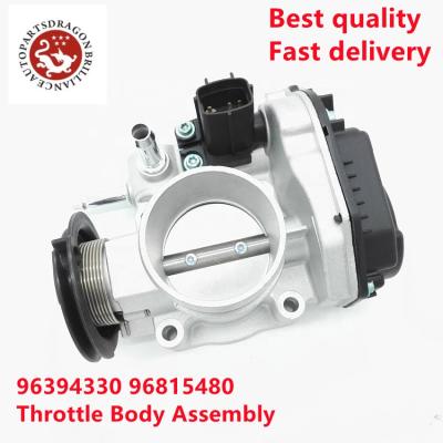 China Gasoline Fuel System Throttle Body Assembly with Engine for Daewoo Chevrolet Lacetti Nubira Optra 1.0 1.4 1.6i replace no. 96394330 96815480 96447960 for sale