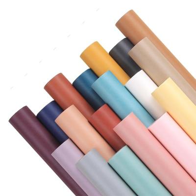 China New Fashion Tear-Resistance Waterproof 80g 59cm*10Y Flower Kraft Paper Pure Paper Roll for sale