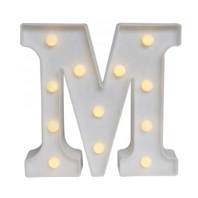 China Mall led letter table light marquee letters lights for sale