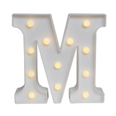 China Eco - Friendly Indoor Battery Cable Marquee Letters Table Light Sign for sale