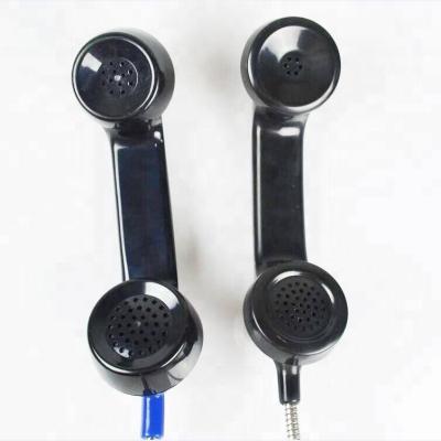 China Hearing Protection ABS Anti-Radiation Retro Mobile Phone Fixed Public Telephone Handset for sale