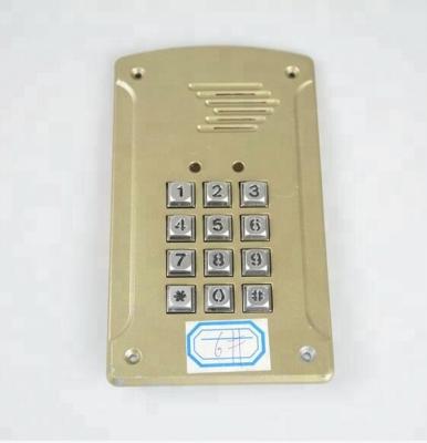 China /Waterproof Backlight 12 3X4 Metal Key Die Customized Zinc Alloy Keypad Waterproof for sale