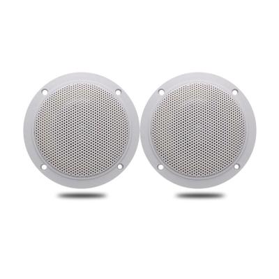 China Car Guzare Waterproof Marine Speakers 4 Inch 120W Full Range Stereo Outdoor Speakers For UTV ATV Golf Cart Boat Yacht Motorcycle RV for sale