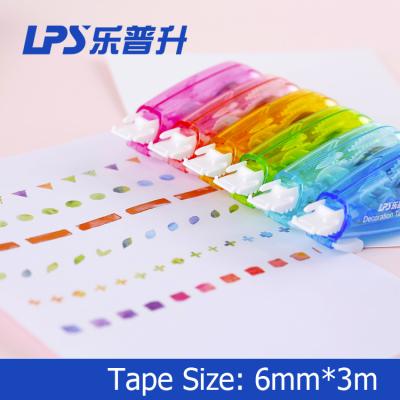 China For Letter Diary Diy Scrapbooking Factory Deco Patch Tape Shape Pattern Decoration Strips For Letter Diary Diy Scrapbooking Tools for sale