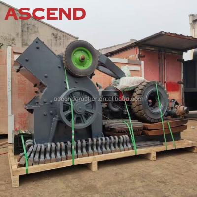 China China Shipping PC1200x1000 Large Capacity Stone Hammer Crusher Diesel FOB Price for sale