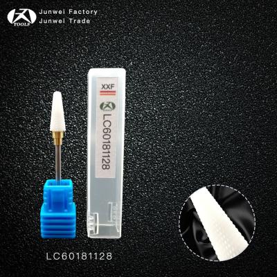 China No Clogging White Ceramic Nail Drill Bit&Zirconia Burs-XXF Dental Ceramic Shape-Cross Nail (LC60181128) for sale