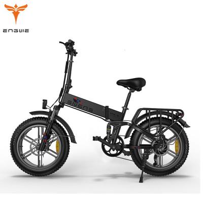 China Mauntain electric bike FOB price ENGWE MOTOR X 750w 48V 13Ah folding electric bicycle bicicleta electrica fatbike for sale