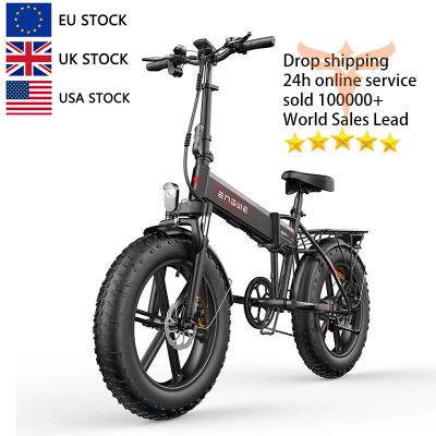 China Electric Mauntain Bike EU STORE ENGWE EP-2 PRO Folding Fast Electric Dirt Bike 750W 13Ah 48V Fat Tire Mountain City Road Bike e Bike for sale