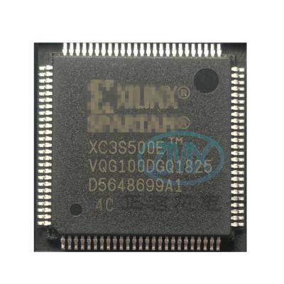 China New standard original programmable chip IC XC3S500E-4VQG100C gate array for sale