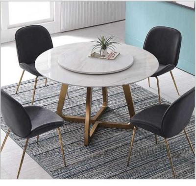 China Luxury it is new agglomerate stone material for round dining table decorative unique design features for sale