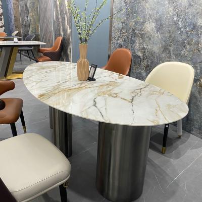 China Environmental protection new type expandable sintered stone use for dining table for sale