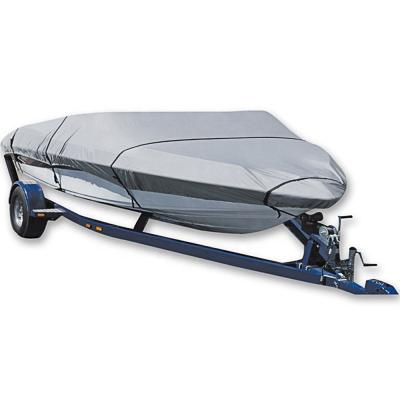 China Universal Fit Boat Cover Factory Supplier 24 Feet Boat Cover 600D Breathable Waterproof Boat Deck Cover for sale