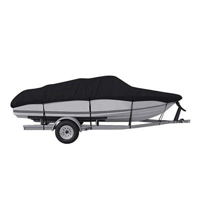 China Universal Fit Boat Cover All Season Full Boat Cover 600 Denier Waterproof UV Resistant Boat Cover for sale