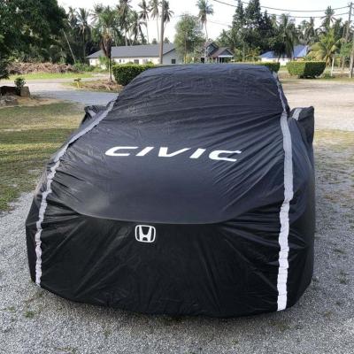 China Sports China Manufacturer 100% Waterproof Polyester Oxford Car Cover Car Parking Cover for sale