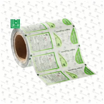 China Moisture-proof roll stock film for automatic coffee packaging, hot coffee plastic film food roll stock for sale