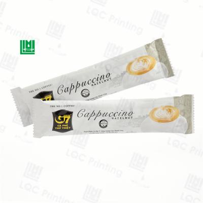 China Custom Recyclable Food Pouch Recyclable Small Sugar Honey Food Pouch Stick Stick Package Matte Film Rolls for sale