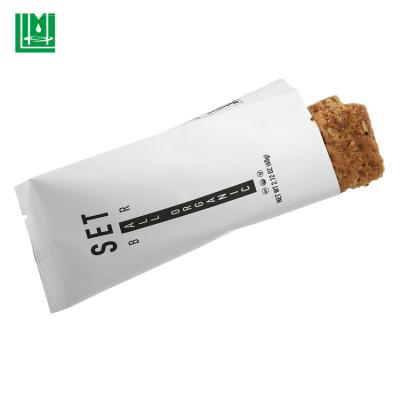 China Moisture Proof Laminated Nutrition Vitamin Protein Bites Energy Bar Snack Package Packing Bag For Food Packaging for sale