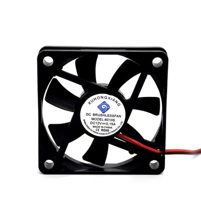 China Hotels 60mm FAN 6010 6CM 60mm 60x60x10mm Brushless DC 12V AIR CONDITIONER DC Fan for sale