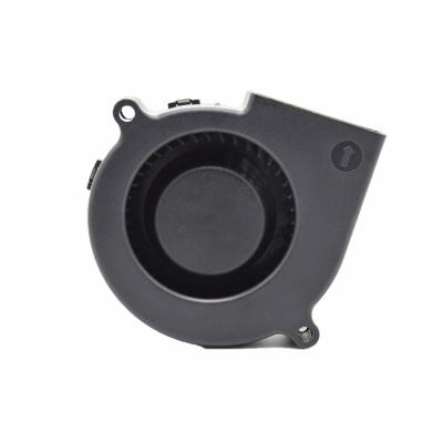 China Hotels 12v 24v DC Blower Fan 75x75x30mm Brushless Centrifugal DC Fan Blower for sale