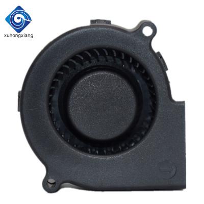 China Hotels Blower 7530 DC 12v Fan 75x75x30mm Silent Centrifugal 75mm Fan Blower for sale