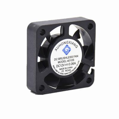 China Hotel Fans XHX Small 4010 2 Pin Mini Cooling Brushless Fan 40MM 40x40x10mm 3D Printer DC 12V 24V Axial Exhaust Fan for sale