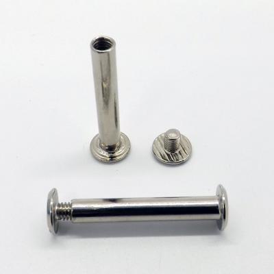 China Metal Plated Stud Screws For Scrapbook Album for sale