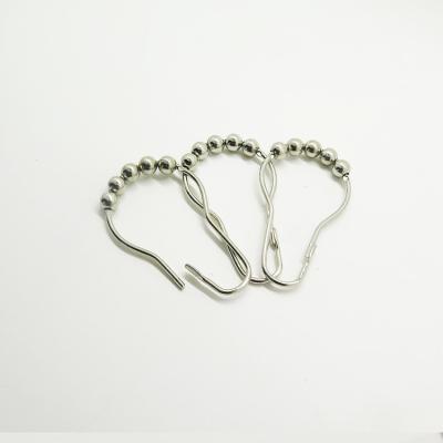 China 12pcs/set Iron Metal Curtain Hook Ring for sale