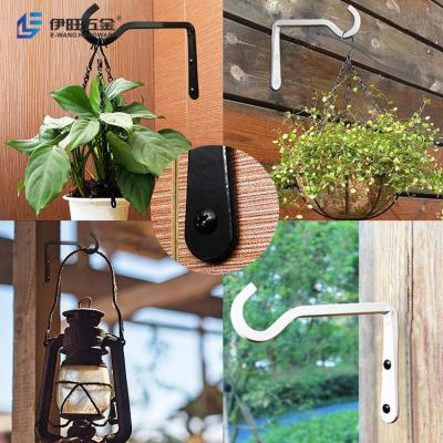 China YIWANG Sturdy Fashion Design Hanging Brackets Outdoor Single Metal Wall Hooks for sale