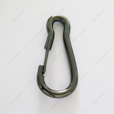 China Metal Plated Locking Titanium Carabiner Bulk for sale