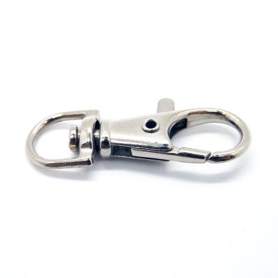 China Most Popular Bag Parts Metal Swivel Snap Hook Lobster Clip for sale