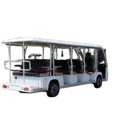 China 14 Seats Outdoor Car 14 Seats Electric Sightseeing Double Decker Bus For Sale for sale