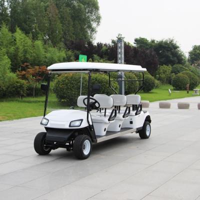 China Beautiful Design China 6 Seater Outdoor Electric Sightseeing Car for sale