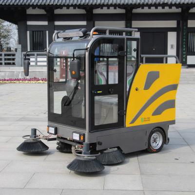 China Direct Wholesale Weed Brush Road Park Hygiene Passenger Factory City Electric Cleaning Sweeper for sale