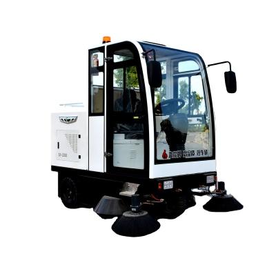 China Passenger Sweeper Electric Road Sweeper Sweeper Utility Electric Hygiene Industrial Vehicle for sale