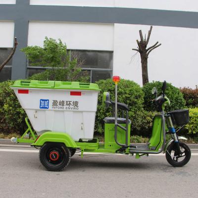 China 2021 China Passenger Garbage Tricycle Electric Three Wheeler Garbage Cleaning Tricycle for sale