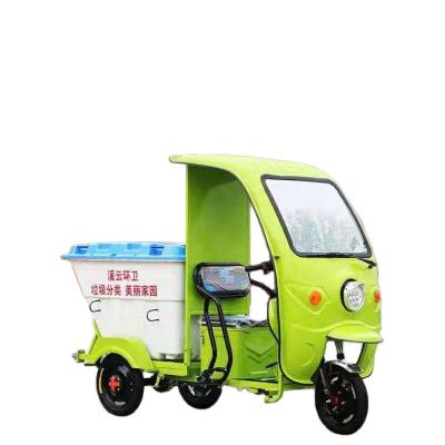 China Urban Transfer Vehicle Passenger Three Wheel Garbage Truck Electric Salvage Sanitation Car for sale