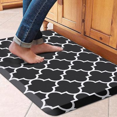 China Washable Non Slip Resistant Ergonomic Comfort Kitchen Mat Waterproof PVC Rugs And Blankets For Kitchen, Floor Home, Office, Sink, Laundry for sale