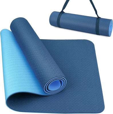 China Yoga exercise 1/3 inch yoga mats. thick for women or men exercise mat for sale