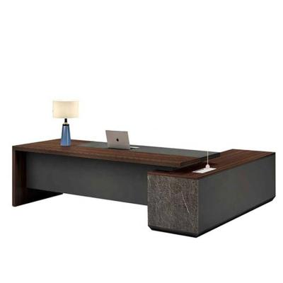 China Modern Executive Expandable Boss Office Executive Desk Office Furniture Table CEO Desk for sale