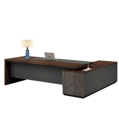 China Office Desk Extendable Luxury Office Boss Furniture Office Executive Desk for sale