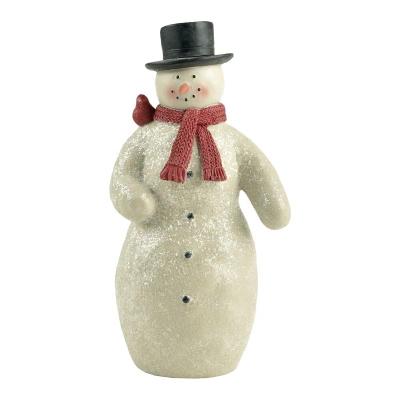 China 2021 Custom New Arrival Europe Polyresin Snowman Christmas Home Decorations for sale