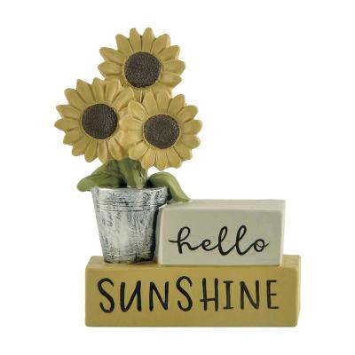 China Europe Hot Selling Sunflower Pot On SUN Block Perfect Choice For Fall Gifts for sale