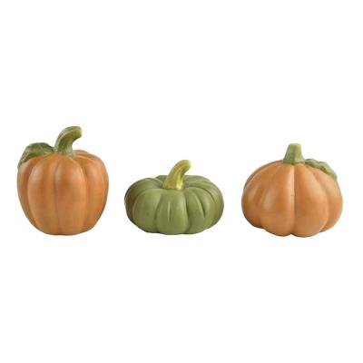 China China Newest Design Polyresin S/3 Large Pumpkin Ornaments for sale