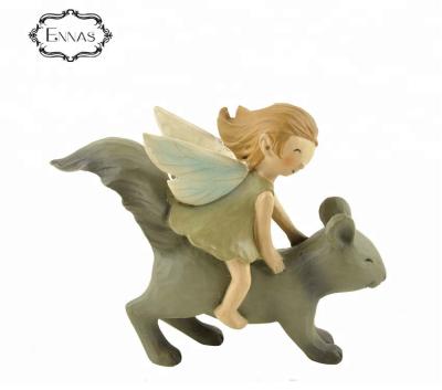 China Europe figures resin fairy figurines wholesale dash for sale