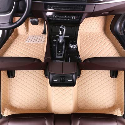 China Anti-skidding.easy to clean Luxury Car Mats Waterproof 5D Car Foot Mats For Mitsubishi Montero Dustproof Leather Sport Pajeko Pajeko7 G4 Xpander for sale