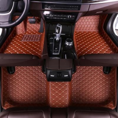 China Anti-skidding.easy to clean luxury car mats waterproof 5D car dustproof leather foot Mats For Mazda CX-3 CX-4 CX-5 CX-7 CX-9 for sale